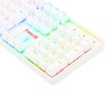 Teclado Mecânico Redragon Mitra Rgb Branco Switch Brown Abnt - 7