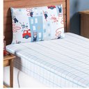 Ver imagem 1 de Jogo de Lençol Cama Solteiro 2 Peças Infantil Bouti Kids:bombeiro