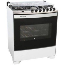 Fogão Brastemp Clean Acendimento Automatico - Bfs6Nabuna Bivolt - 4