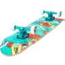 Skate Skateboard Coca-Cola Coke Shape 78x20 Abec-5 - 145400 - 2