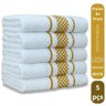 Kit 5 Pano de Prato Super Luxo Atoalhado Premium Gourmet Beka - Marrom - 2