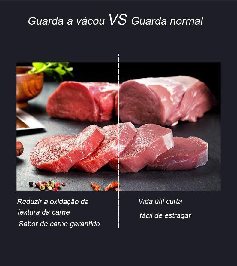 Embaladora a Vácuo para Embalagens Plásticas Alimentos - 2