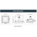 Ver imagem 3 de Spot Embutir Recuado Branco Par 20 Save Energy