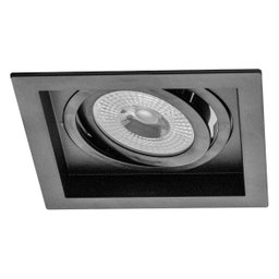 Spot Embutir Recuado Preto Par 20 Save Energy - 3
