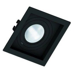 Spot Embutir Recuado Preto Par 20 Save Energy - 1