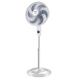 Ventilador de Coluna Mondial 40cm Nv-06, 6 Pás, 140W, Branco/Azul - 110V - 1