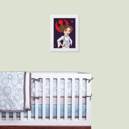 Pôster com Moldura Princesa - 2 Pôster com Moldura Princesa - 2