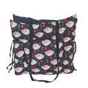 Ver imagem 1 de Colchonete e Bolsa 2 em 1 Pet Hanna Pop Pequeno Retangular Impermeável: Dog Preto