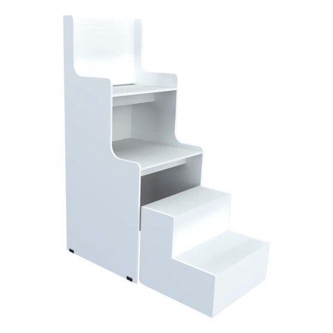 Cadeira Alta Pedicure Cadeirão Esmalte Salão Branco Cód.1200