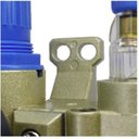 Ver imagem 2 de Filtro regulador de pressão do ar e lubrificador 1/4 Fluir