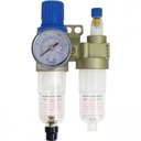 Ver imagem 1 de Filtro regulador de pressão do ar e lubrificador 1/4 Fluir