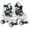 Patins Roller Ajustavel 4 Rodas Retro All Style 29 ao 32 Classico Preto (DMR5163) - 1