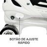 Patins Roller Ajustavel 4 Rodas Retro All Style 29 ao 32 Classico Preto (DMR5163) - 4