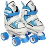 Patins 4 Rodas Ajustavel Tenis All Style Roller 29 ao 32 Retro Azul  - 3