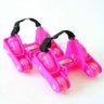Patins Adaptado Para Tenis De Led Roller Com 4 Rodas Rosa - 8