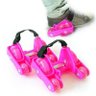 Patins Adaptado Para Tenis De Led Roller Com 4 Rodas Rosa - 1
