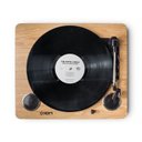 Ver imagem 2 de Toca-Discos Vinil Vitrola Retro Conversor Digital Via USB e Saída RCA Alto-Falantes