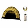 Barraca Acampamento Para 1 Pessoa Livre Camuflada + Lanterna - 3