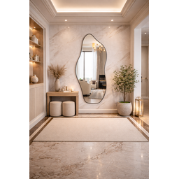 Espelho Grande Corpo Inteiro 150cm X 60cm Orgânico Luxo Decoração Quarto Sala - 3