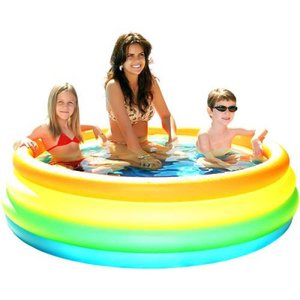 Banheira Inflável Arco-Íris 550 Litros - Mor