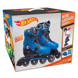 Patins Ajustáveis Hot Wheels M2 33 a 36 Fun 8007-8-fun - 3