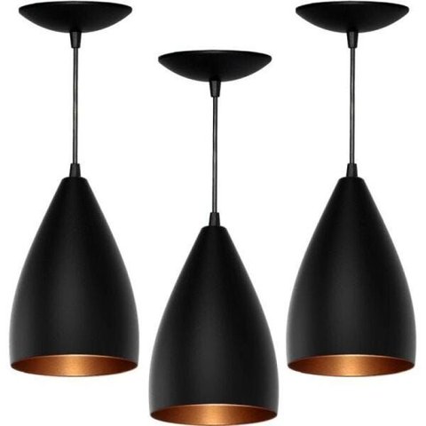 Kit 3 Pendentes Vegas