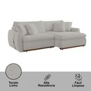 Ver imagem 5 de Sofá Cama Retrátil e Reclinável Inova 230 Cm Braço 15 Cm Meu Sofá Online