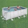 Piscina Estrutural Luxo Retangular 8.124l Completa 110v - Bestway - 110v - 4
