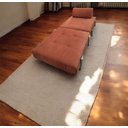 Ver imagem 4 de Poltrona Cama que Se Transforma em Sofá Cama Modelo Shin:ferrugem