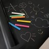 Adesivo de Parede Lousa Escolar Quadro Negro 2m X 45cm + Giz - 3