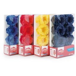 Embalagem para Doces Forminha Roses Azul Royal Caixa com 40 - 3