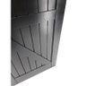 Porta de Madeira de Correr Tipo Celeiro Modelo K 81 x 2,13M Black - 3