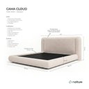 Ver imagem 3 de Cama Casal King 193x203 Cloud Linho/Vanilla