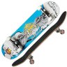 Skate Completo Profissional Sandro Dias Mineirinho Abec5 90a Azul - 2