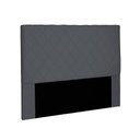 Ver imagem 1 de Cabeceira Dubai para Cama Box Casal 140cm Suede Cinza - D’Rossi
