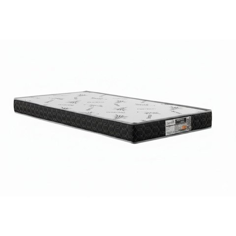 Colchão Solteiro Anti Alérgico D33 Liso Sleep 78x20cm Gold Branco/Preto