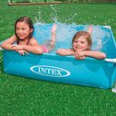 Ver imagem 2 de Piscina Infantil de Armação Metal Azul 342 Litros - Intex