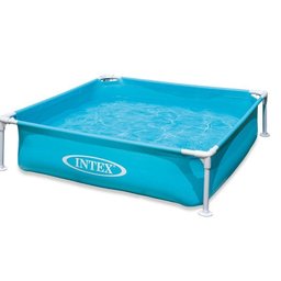 Piscina Infantil de Armação Metal Azul 342 Litros - Intex - 1