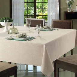 Toalha de Mesa Quadrada 2,00x2,00M Passion Liso Clean Döhler - 1