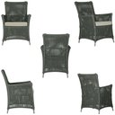 Ver imagem 5 de 4 Poltronas e 1 Mesa Igapó em Alumínio Pintura Fendi Corda Náutica Estofado 7
