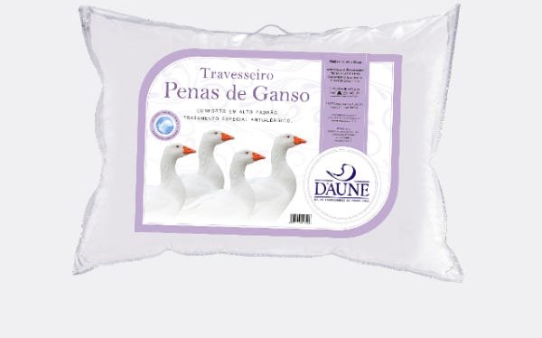 Travesseiro Penas de Ganso 50X70 - 1 Peça é boa?