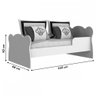Mini-Cama Branco 1590 - Percasa - 3