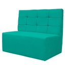 Ver imagem 3 de Canto Alemão Confortável para Apartamento Cozinha e Restaurantes Suede Azul Safira