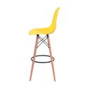 Ver imagem 3 de Banqueta Amarela - Base Madeira