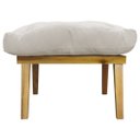 Ver imagem 7 de Kit 2 Puffs Decorativos Retangular para Sala Penteadeira Marty Linho