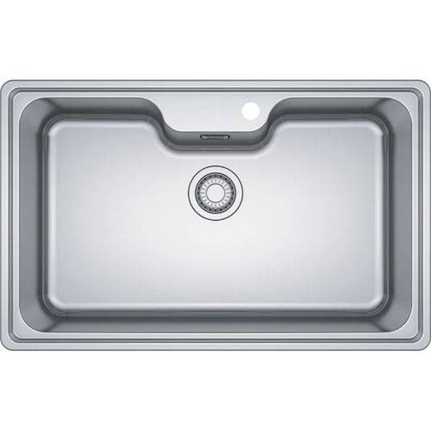 Cuba Em Inox Franke Bell 81x51x20cm Com Acessórios E Válvula 4,5