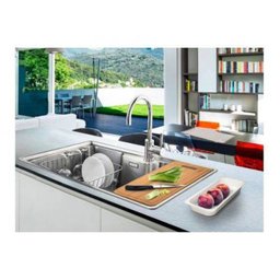 Cuba Em Inox Franke Bell 81x51x20cm Com Acessórios E Válvula 4,5 - 3