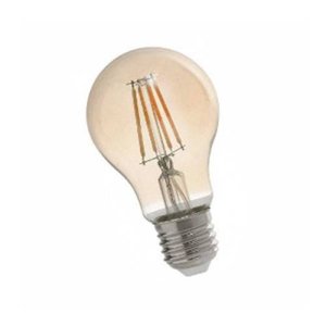 Lâmpada de Led Filamento Vintage Dimerizável 4W Âmbar A60 - Taschibra - 127V