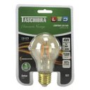 Ver imagem 2 de Lâmpada de Led Filamento Vintage Dimerizável 4W Âmbar A60 - Taschibra - 127V