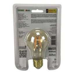 Lâmpada de Led Filamento Vintage Dimerizável 4W Âmbar A60 - Taschibra - 127V - 3